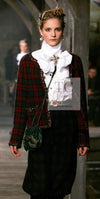 CHANEL 13PF Red Green Blue Gripoix Button Cashmere Cardigan 38 シャネル レッド グリーン ブルー グリポワ 宝石 ボタン カシミア カーディガン - TC JAPAN