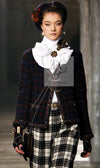 CHANEL 13PF Red Green Blue Gripoix Button Cashmere Cardigan 38 シャネル レッド グリーン ブルー グリポワ 宝石 ボタン カシミア カーディガン - TC JAPAN