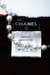 CHANEL 13PF Red Green Blue Gripoix Button Cashmere Cardigan 38 シャネル レッド グリーン ブルー グリポワ 宝石 ボタン カシミア カーディガン 即発