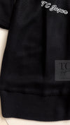 CHANEL 13S Black Mesh Cotton Dress 36 38 シャネル 女優 ハンヒョジュ着 ブラック ワッフル生地 メッシュ コットン ワンピース 即発 - TC JAPAN