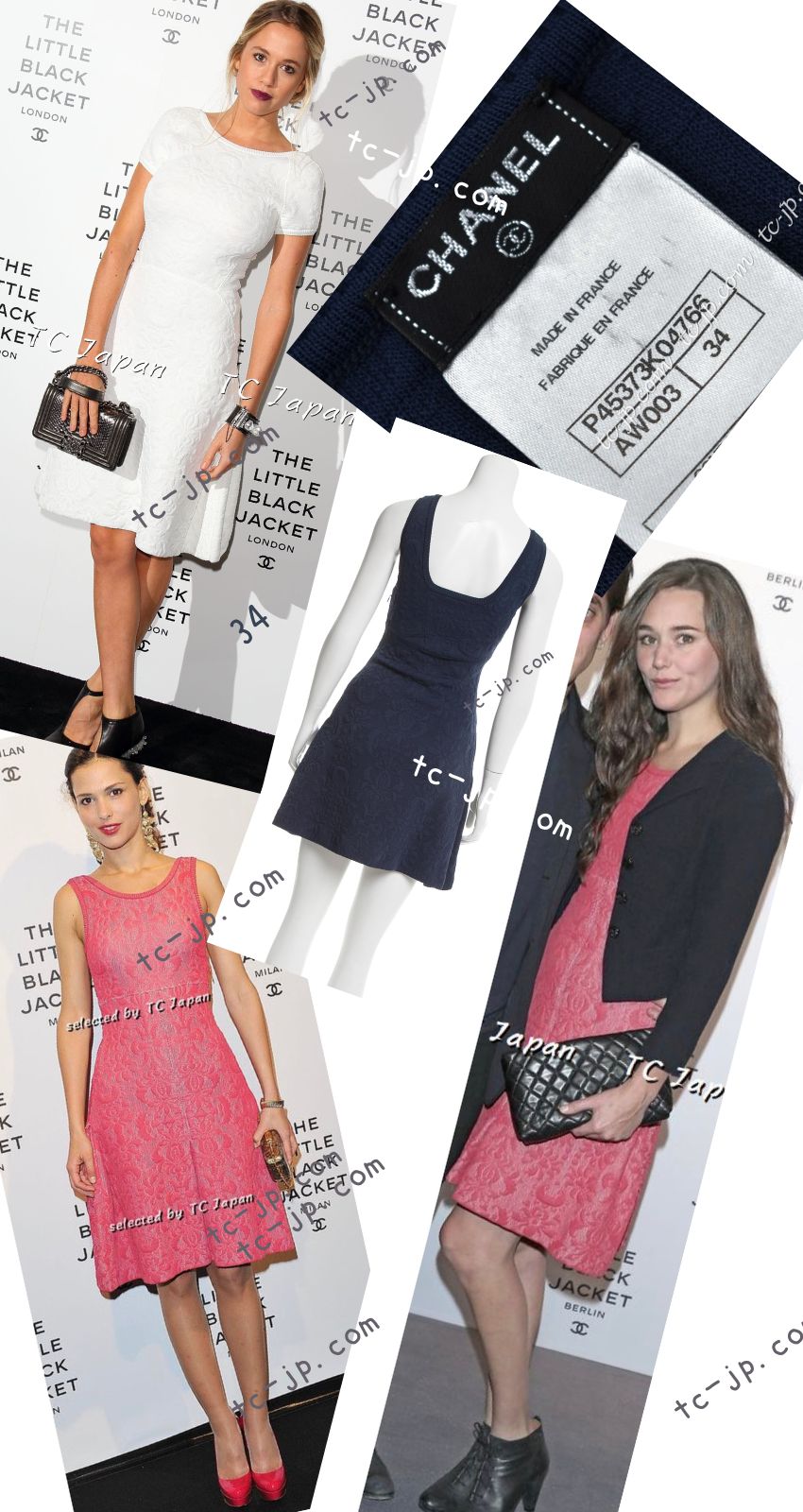 CHANEL 13C Versailles Navy Jacquard Sleeveless Dress 34 36 シャネル ベルサイユ ネイビー ジャガード ニット ノースリーブ ワンピース 即発
