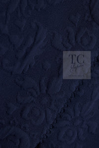 CHANEL 13C Versailles Navy Jacquard Sleeveless Dress 34 36 シャネル ベルサイユ ネイビー ジャガード ニット ノースリーブ ワンピース 即発