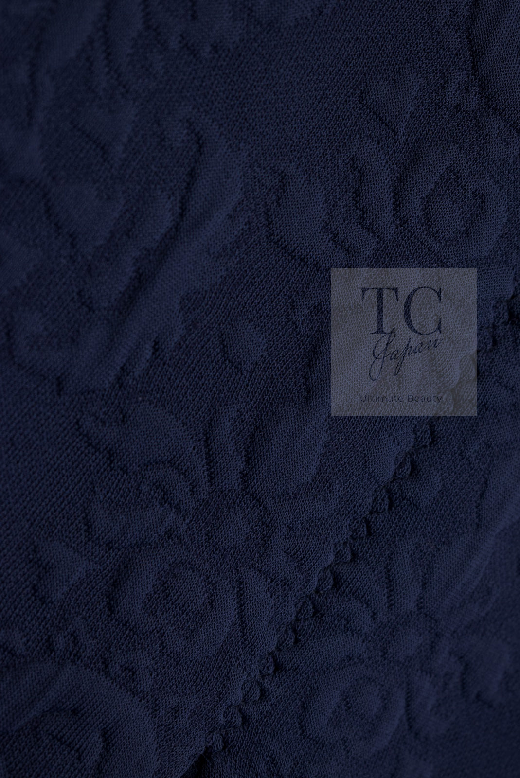 CHANEL 13C Versailles Navy Jacquard Sleeveless Dress 34 36 シャネル ベルサイユ ネイビー ジャガード ニット ノースリーブ ワンピース 即発