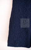CHANEL 13C Versailles Navy Jacquard Sleeveless Dress 34 36 シャネル ベルサイユ ネイビー ジャガード ニット ノースリーブ ワンピース 即発