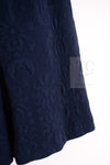 CHANEL 13C Versailles Navy Jacquard Sleeveless Dress 34 36 シャネル ベルサイユ ネイビー ジャガード ニット ノースリーブ ワンピース 即発
