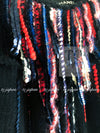 CHANEL 10A Black Multicolor Sequin Fringe Wool Tweed Dress 36 シャネル ブラック マルチカラー スパンコール フリンジ ウール ツイード ワンピース 即発