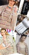 CHANEL 17C Creme Marigold Multi Cotton Cardigan 34 36 シャネル クリーム マリゴールド コットン ストレッチ テープ トリム カーディガン 即発