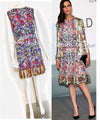 CHANEL 15C Floral Multi Color Sleeveless Silk Dress 34 シャネル フローラル マルチカラー シルク ワンピース 即発