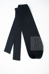 CHANEL 14C Black Sleeveless Belted Party Long Dress 38 シャネル ブラック ノースリーブ ベルト パーティー ニット ロング ワンピース 即発