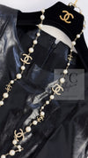 CHANEL 14A Black Wool Leather Tweed Dress 38 シャネル ブラック レザー ウール ツイード ワンピース 即発