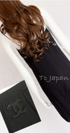 CHANEL 09C Black Sleeveless Camelia Dress 36 シャネル カメリア ブラック ワンピース 即発
