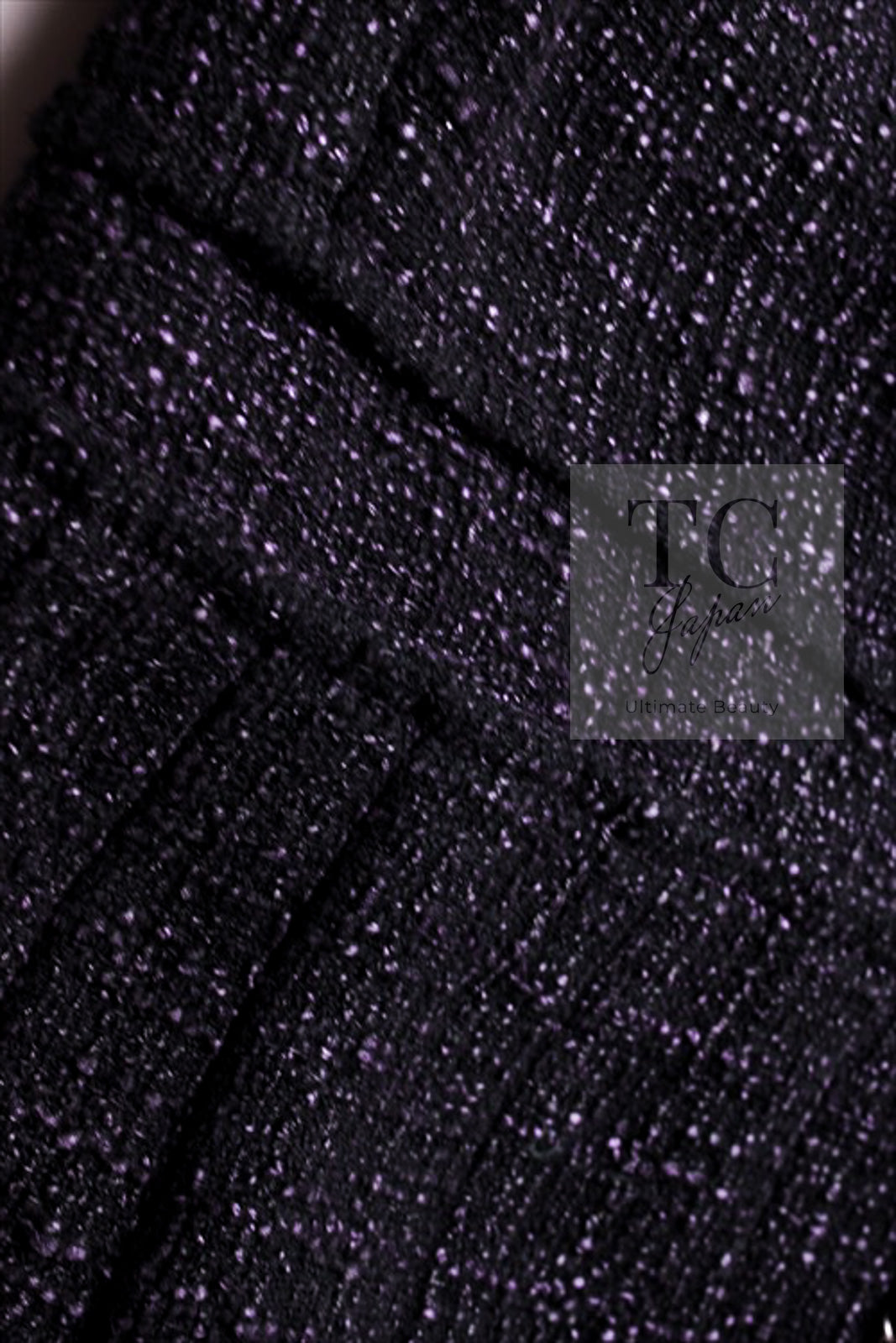 シャネル ワンピース CHANEL 12A ブラック パープル ノースリーブ