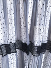 CHANEL 02S White Gray Dots Silk Set Up Camisole & Pleated Skirt 38 40 シャネル ホワイト グレー セットアップ キャミソール ＆ プリーツ スカート 即発