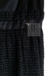 CHANEL 09S Black Tweed Dress 36 シャネル ブラック キャミソール ツイード ワンピース 冠婚葬祭 即発