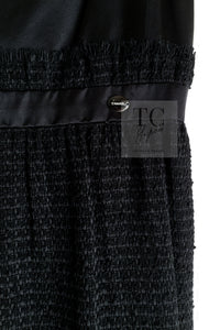 CHANEL 09S Black Tweed Dress 36 シャネル ブラック キャミソール ツイード ワンピース 冠婚葬祭 即発