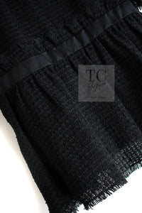 CHANEL 09S Black Tweed Dress 36 シャネル ブラック キャミソール ツイード ワンピース 冠婚葬祭 即発