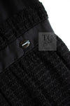 CHANEL 09S Black Tweed Dress 36 シャネル ブラック キャミソール ツイード ワンピース 冠婚葬祭 即発