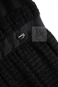 CHANEL 09S Black Tweed Dress 36 シャネル ブラック キャミソール ツイード ワンピース 冠婚葬祭 即発
