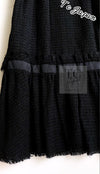 CHANEL 09S Black Tweed Dress 36 シャネル ブラック キャミソール ツイード ワンピース 冠婚葬祭 即発