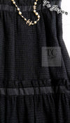 CHANEL 09S Black Tweed Dress 36 シャネル ブラック キャミソール ツイード ワンピース 冠婚葬祭 即発 - TC JAPAN