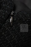 CHANEL 09S Black Tweed Dress 36 シャネル ブラック キャミソール ツイード ワンピース 冠婚葬祭 即発