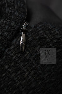 CHANEL 09S Black Tweed Dress 36 シャネル ブラック キャミソール ツイード ワンピース 冠婚葬祭 即発