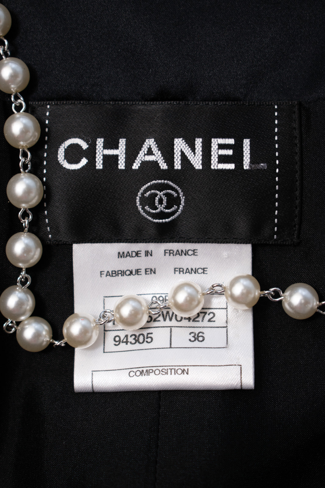 CHANEL 09S Black Tweed Dress 36 シャネル ブラック キャミソール ツイード ワンピース 冠婚葬祭 即発 - TC JAPAN