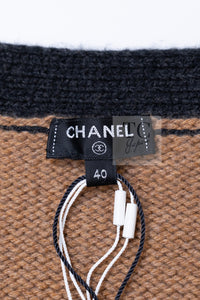CHANEL 19A Cashmere Wool Sequin Knit Thick Dress 40 シャネル カシミア ウール スパンコール ストレッチ ざっくり ニット ワンピース 即発
