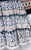 CHANEL 19A Cashmere Wool Sequin Knit Thick Dress 40 シャネル カシミア ウール スパンコール ストレッチ ざっくり ニット ワンピース 即発