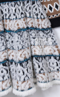 CHANEL 19A Cashmere Wool Sequin Knit Thick Dress 40 シャネル カシミア ウール スパンコール ストレッチ ざっくり ニット ワンピース 即発
