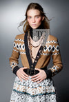 CHANEL 19A Cashmere Wool Sequin Knit Thick Dress 40 シャネル カシミア ウール スパンコール ストレッチ ざっくり ニット ワンピース 即発