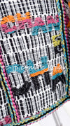 CHANEL 15S Multicolor Keira Knightley CC Logo Tweed Dress 38 シャネル マルチカラー キーラナイトレイ着 ツイード ワンピース 即発
