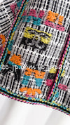 CHANEL 15S Multicolor Keira Knightley CC Logo Tweed Dress 38 シャネル マルチカラー キーラナイトレイ着 ツイード ワンピース 即発