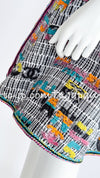 CHANEL 15S Multicolor Keira Knightley CC Logo Tweed Dress 38 シャネル マルチカラー キーラナイトレイ着 ツイード ワンピース 即発