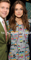 CHANEL 15S Multicolor Keira Knightley CC Logo Tweed Dress 38 シャネル マルチカラー キーラナイトレイ着 ツイード ワンピース 即発