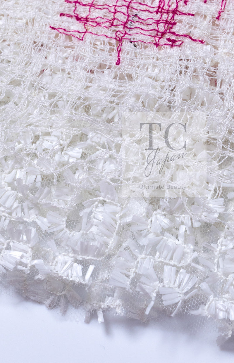 CHANEL 11C Barbie Pink White Cotton Summer Dress 38 シャネル バービー ピンク ホワイト コットン サマー ワンピース 即発