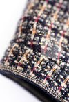 CHANEL 11PF Black Gold Metallic Cashmere Wool Knit Dress 36 シャネル ブラック ゴールド メタリック カシミア ウール ニット ワンピース 即発