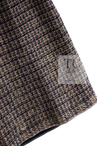 CHANEL 11PF Black Gold Metallic Cashmere Wool Knit Dress 36 シャネル ブラック ゴールド メタリック カシミア ウール ニット ワンピース 即発