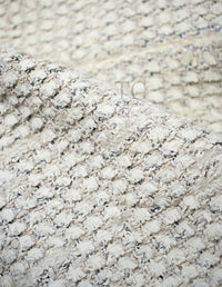 CHANEL 14S Creme Beige Sleeveless Cotton Tweed Dress 38 シャネル クリーム ベージュ ノースリーブ コットン ツイード ワンピース 即発