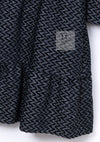 CHANEL 15A Gray Black Metallic Zipper Dress Coat 36 シャネル グレー ブラック メタリック ジッパー ツイード ワンピース コート 即発