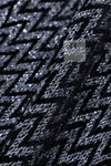 CHANEL 15A Gray Black Metallic Zipper Dress Coat 36 シャネル グレー ブラック メタリック ジッパー ツイード ワンピース コート 即発