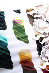 CHANEL 14S Rainbow Multicolor Silk 100% Dress 36 シャネル レインボー マルチカラー シルク 100% ワンピース 即発