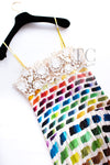 CHANEL 14S Rainbow Multicolor Silk 100% Dress 36 シャネル レインボー マルチカラー シルク 100% ワンピース 即発