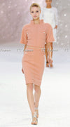 CHANEL 12S Black Wool Leelee Sobieski Tweed Dress 44 シャネル ブラック ウール ココボタン ツイード ドレス ワンピース 即発