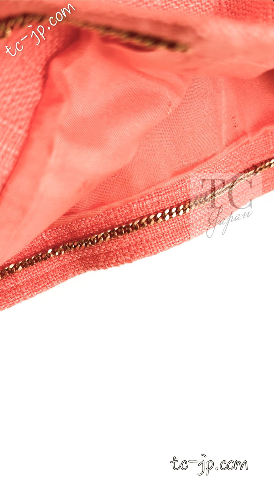 CHANEL 91C Vintage Apricot Gold Button Cotton Jacket Dress Setup 34 36 38 シャネル ヴィンテージ アプリコット CC ゴールド ボタン コットン ジャケット ワンピース セットアップ 即発