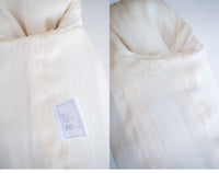 CHANEL 06PF Ivory Black Trim Boucle Tweed Jacket 38 シャネル アイボリー ブラック トリミング ブークレ ツイード ジャケット 即発