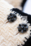 CHANEL 06PF Ivory Black Trim Boucle Tweed Jacket 38 シャネル アイボリー ブラック トリミング ブークレ ツイード ジャケット 即発