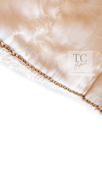 CHANEL 06PF Creme Ivory Wool Mohair Silk Gripoix Tweed Jacket 34 36 シャネル クリーム アイボリー ウール モヘア シルク グリポワ宝石ボタン ツイード ジャケット 即発