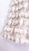 CHANEL 05A Ivory Wool Tweed Jacket Skirt Suit 38 シャネル モナコ王妃 アイボリー ウール ツイード ジャケット スカート スーツ 即発