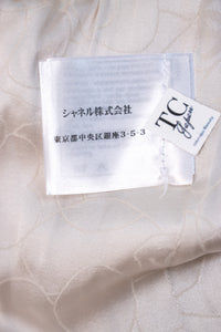 CHANEL 05A Ivory Wool Tweed Jacket Skirt Suit 38 シャネル モナコ王妃 アイボリー ウール ツイード ジャケット スカート スーツ 即発